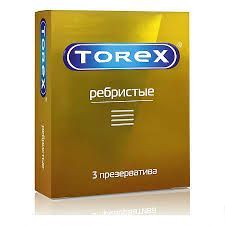 Презервативы Torex  3 шт ребристые