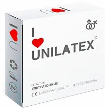 Unilatex Ultra Thin презервативы 3 шт