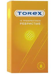 Презервативы Torex  12 шт ребристые