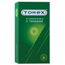 Презервативы Torex  12 шт с точками