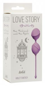 Вагинальные шарики Love Story Violet