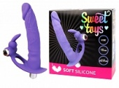 Вибронасадка Sweet Toys фиолетовая