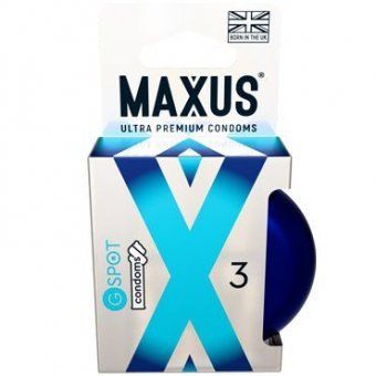 Презерватив Maxus G spot 3 шт