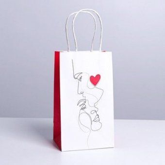 Пакет подарочный Love