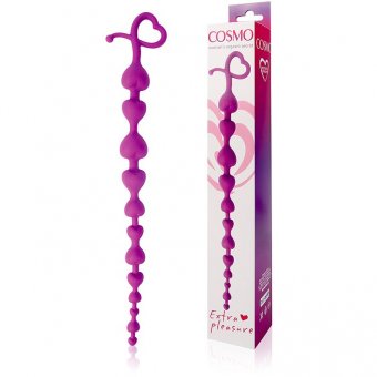 Анальная цепочка фиолетовая Cosmo