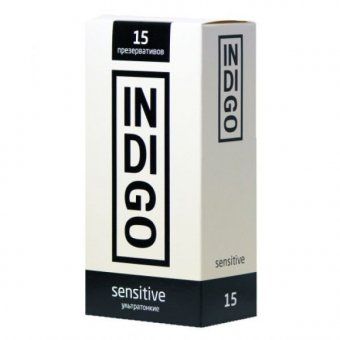 Презервативы Indigo sensitive 15 шт