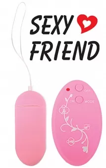 Виброяйцо розовое Sexy Friend