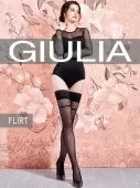 Giulia Flirt 01 чулки bianco 3/4