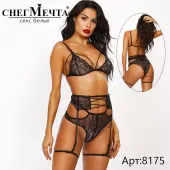 Комплект белья черный